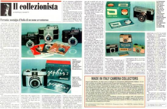 collezionismo - Ferrania