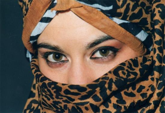 ritratto - occhi di leopardo