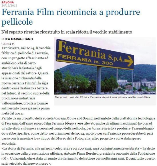 stampa - ferrania savona