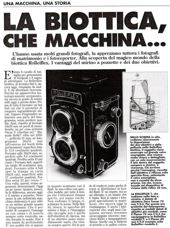 Rollei biottica - 1 pagina