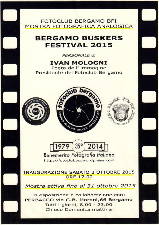 151003 mostra buskers -perbacco