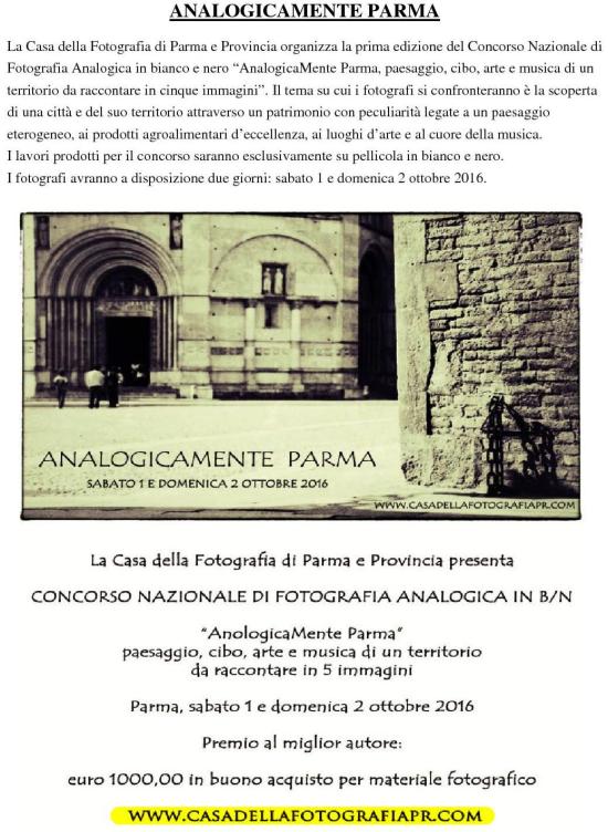 ANALOGICAMENTE PARMA