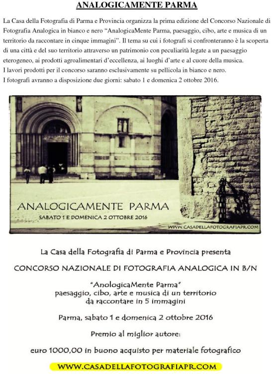 ANALOGICAMENTE PARMA